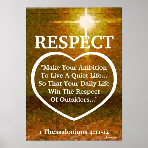 Scripture On Respect: Biblical Wisdom