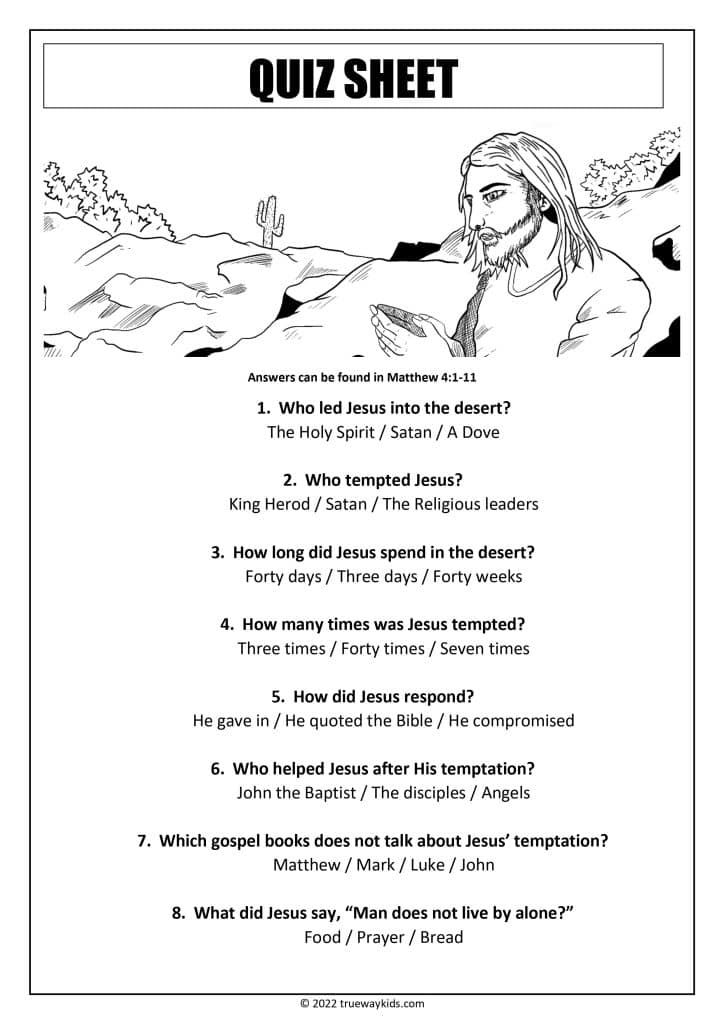Temptation Bible Study
