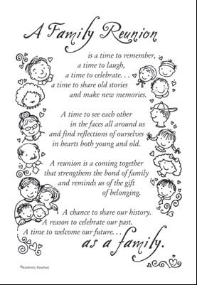Verse For Family Reunion