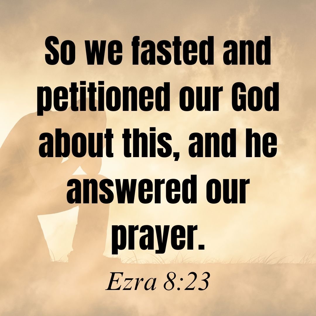 Verse For Fasting And Prayer