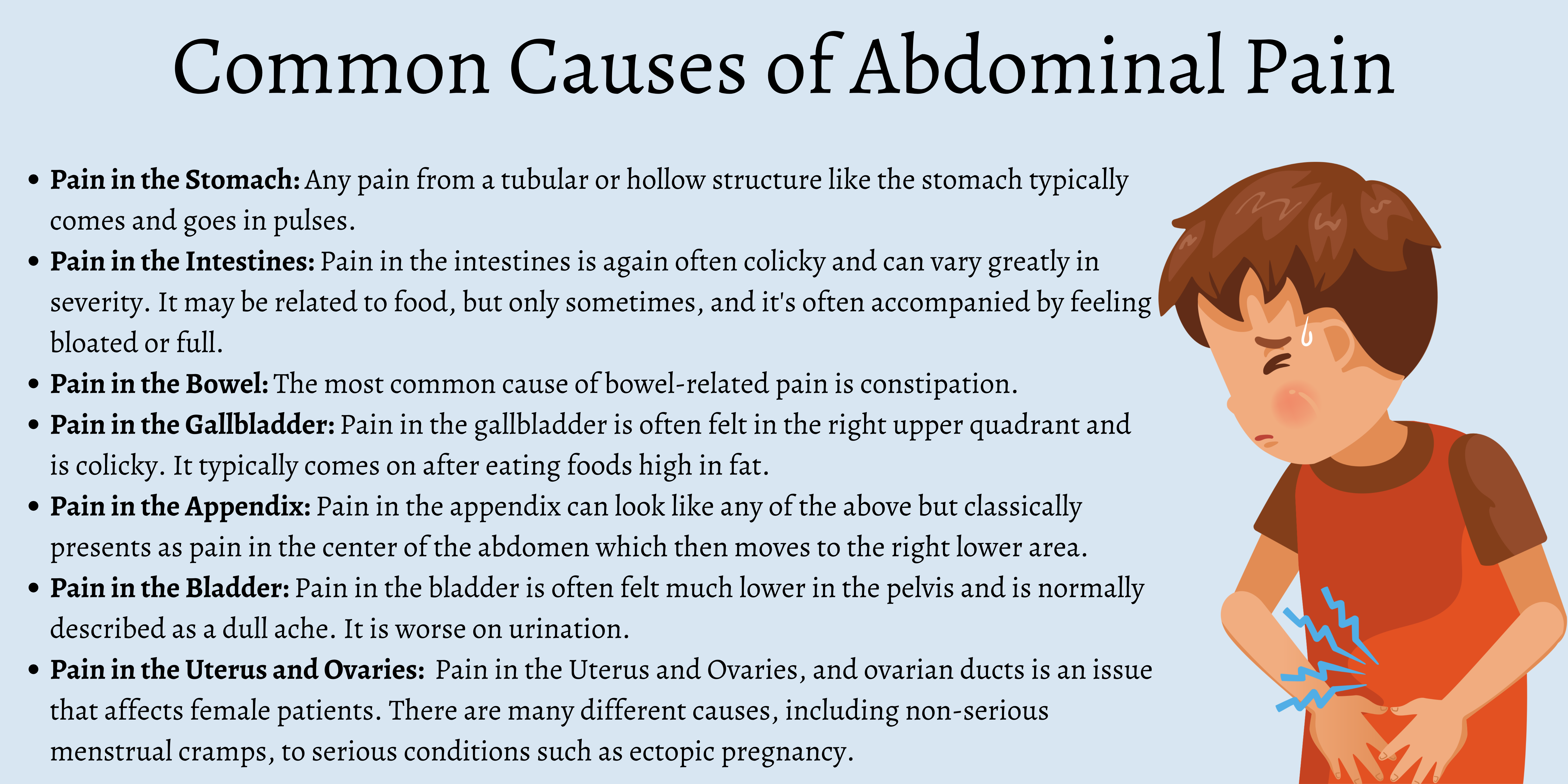 What Causes Abdominal Cramps? Dehydration Relief