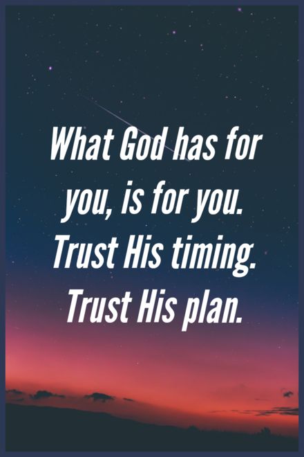When Does Faith Replace Sight? Trusting God's Plan